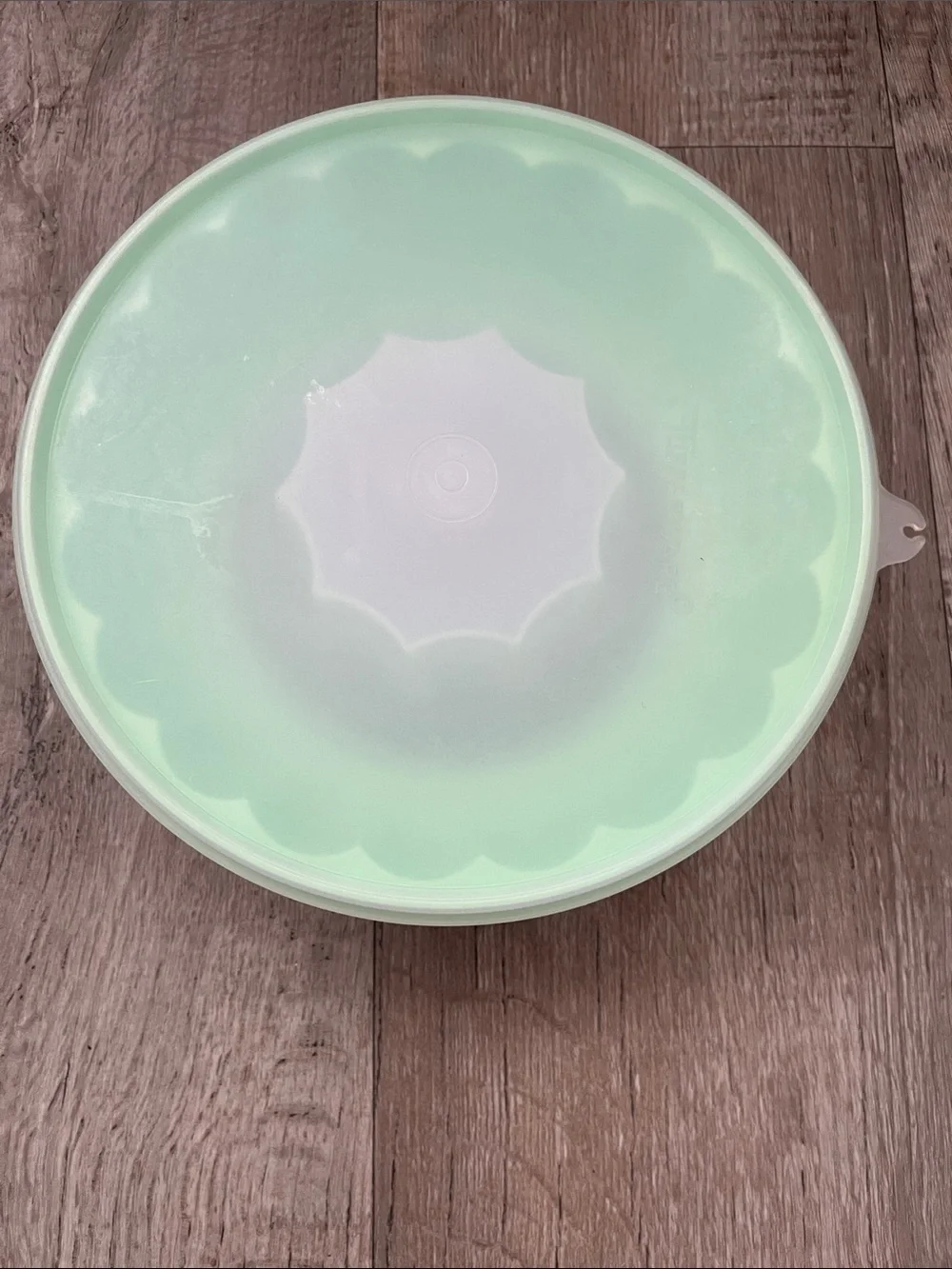 Vintage Jel-N-Serve Mold Tupperware Mint Green 3 Pieces